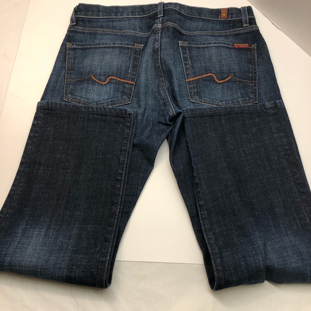 Men’s 7 for all mankind bootcut jeans 33x 28